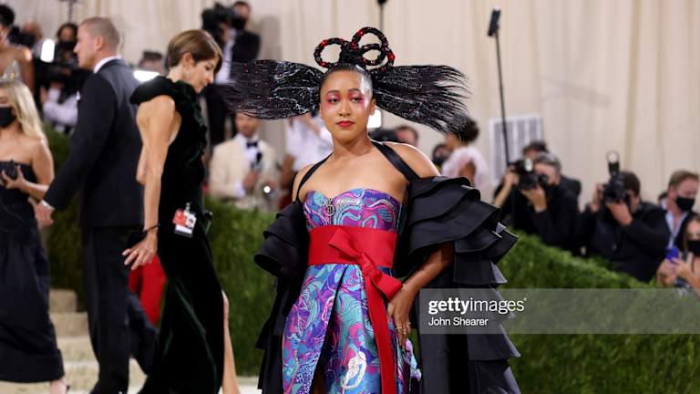 Naomi Osaka's 2021 Met Gala Hairdo Defied Gravity